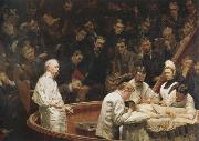 Thomas Eakins the agnew clinic oil